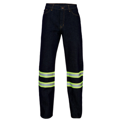 High-VisibilWork-Jeans-for-Men-Reflective-and-Durable-Denim-front